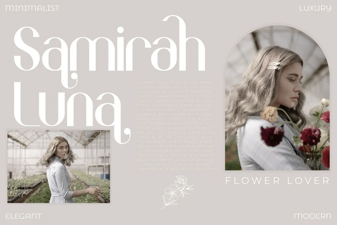 Behila Modern Display Font