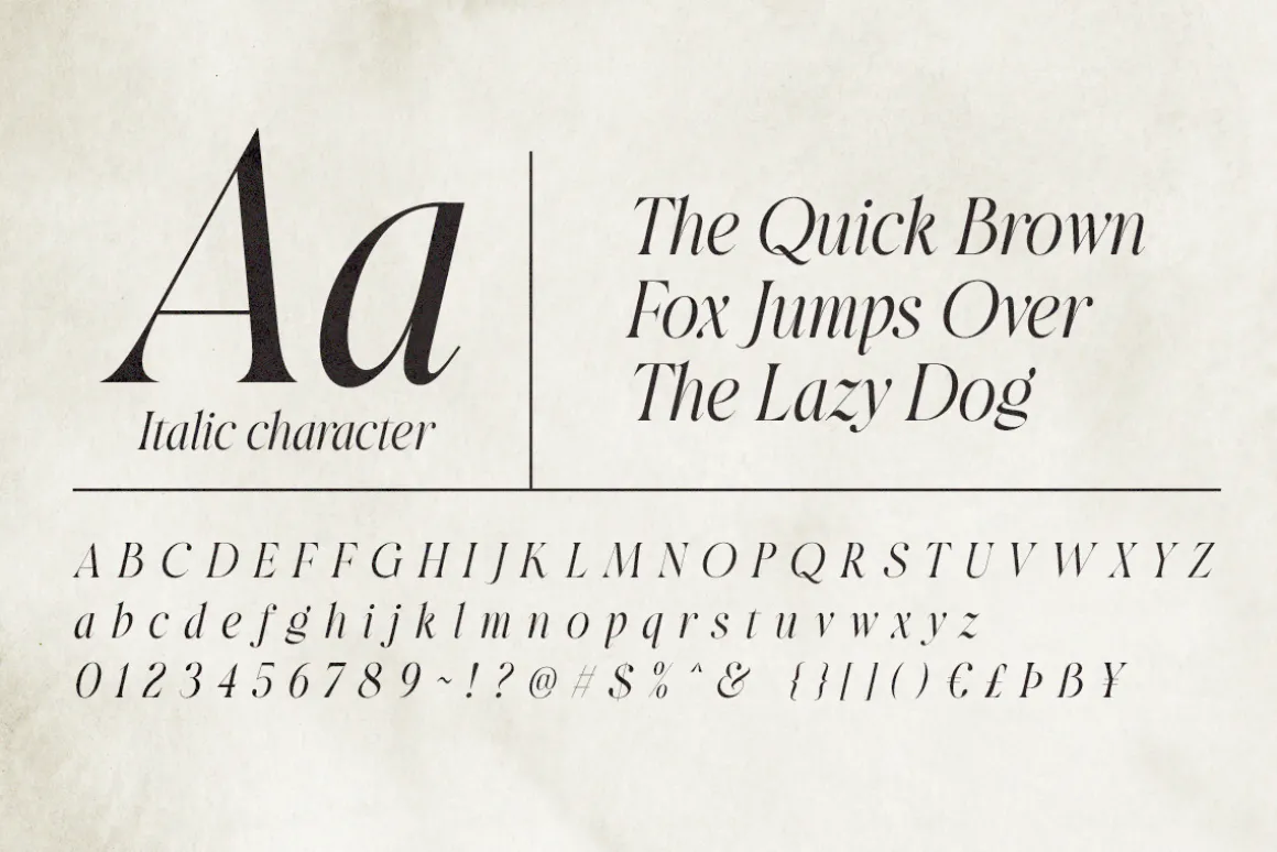 Beige Culture - Luxury Serif