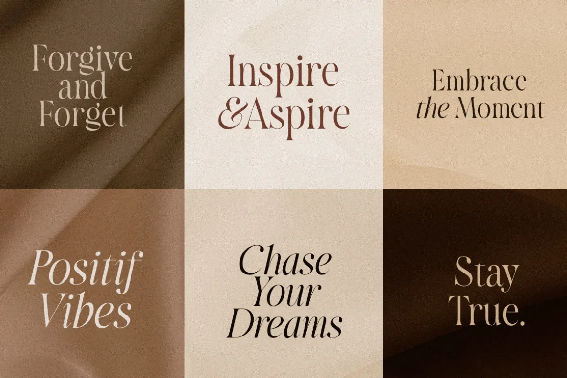 Beige Culture - Luxury Serif