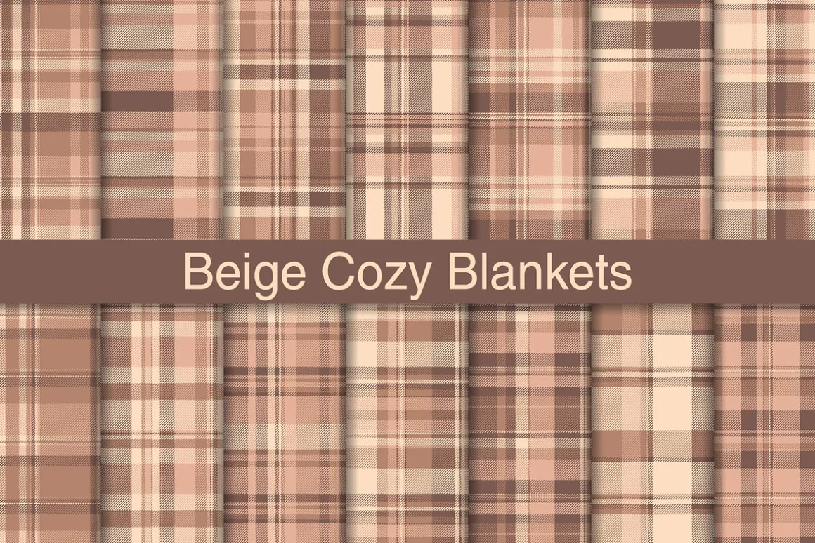 #98 Beige Cozy Blankets