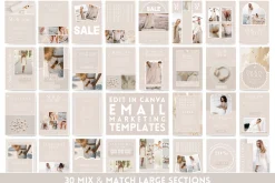 Beige Email Templates