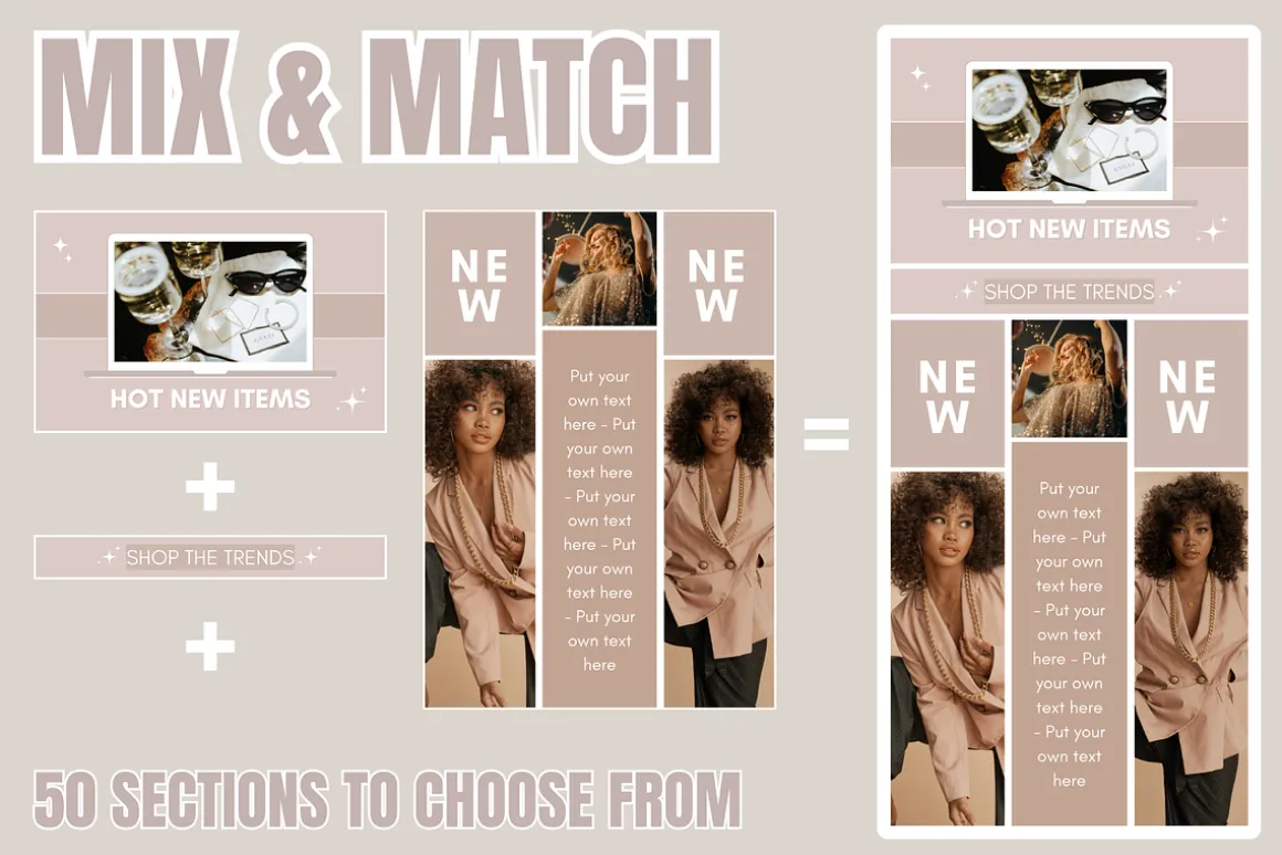 Beige Newsletter Templates
