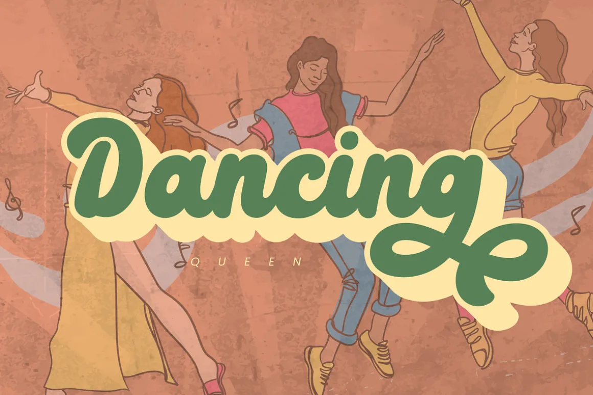 Belgine – Groovy Script Font