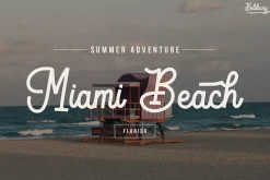 Belikary | Monoline Script