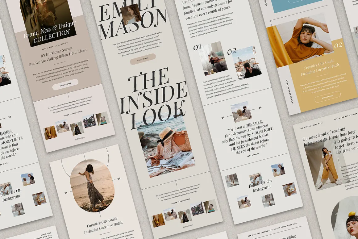 Bella - Chic Newsletter Templates