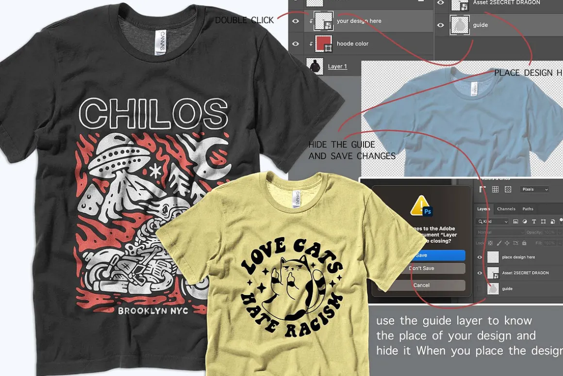 bella canvas 3001 t shirt mockup PSD