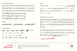 Belmonte Ballpoint Biro Pen Font