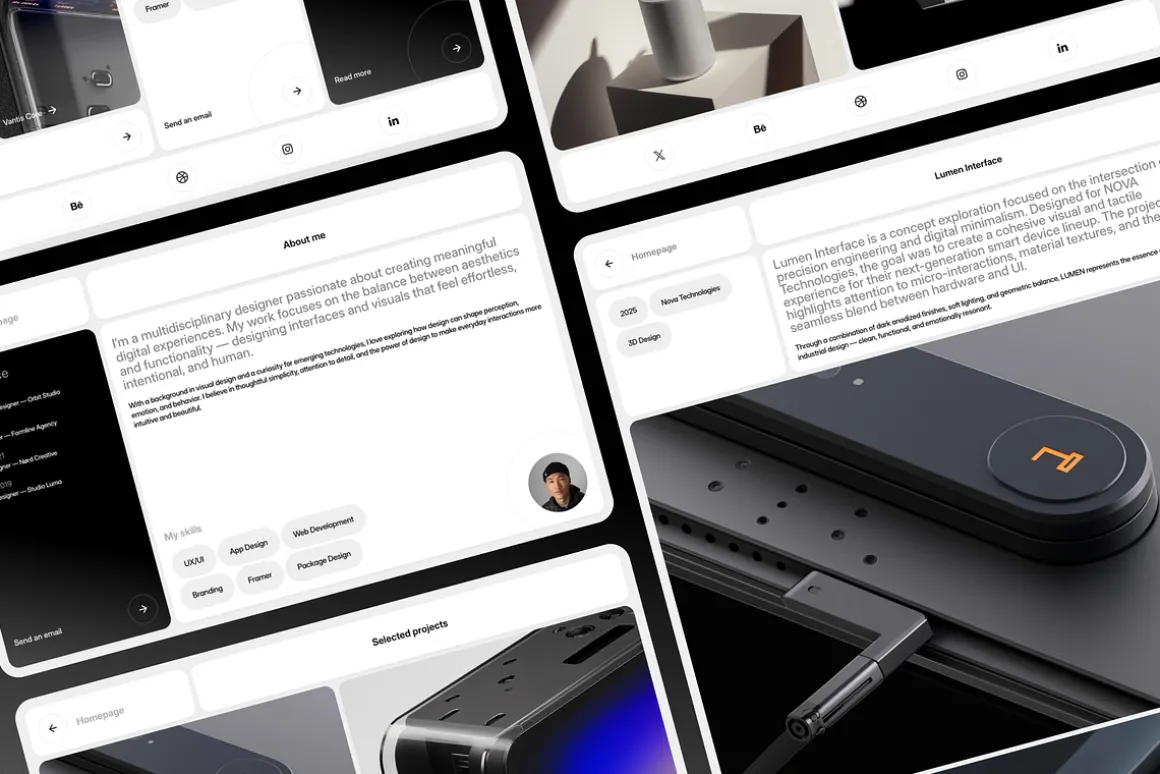 BentoFrame – Bento Framer Template