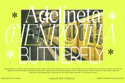 Bentona Athiroen (27 Fonts Style)