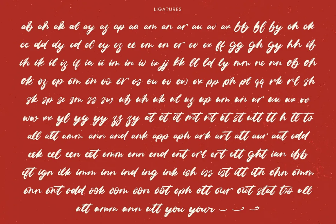 Benton Achita Bold Brush Font