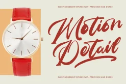 Benton Achita Bold Brush Font