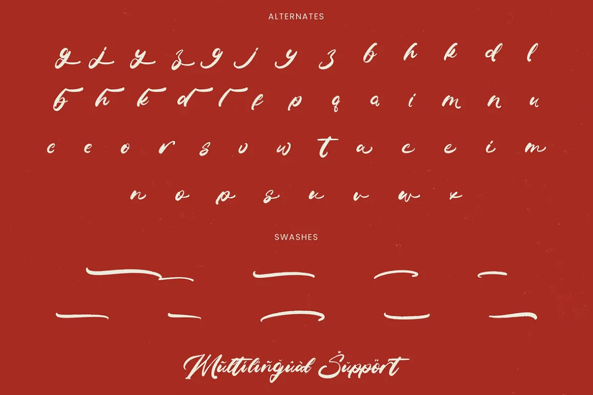 Benton Achita Bold Brush Font