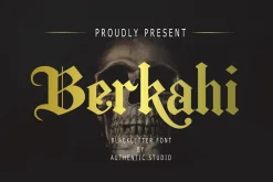 Berkahi Blackletter Font