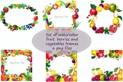 Berries, fruits, vegetables and nuts