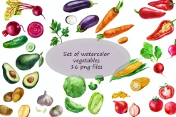 Berries, fruits, vegetables and nuts