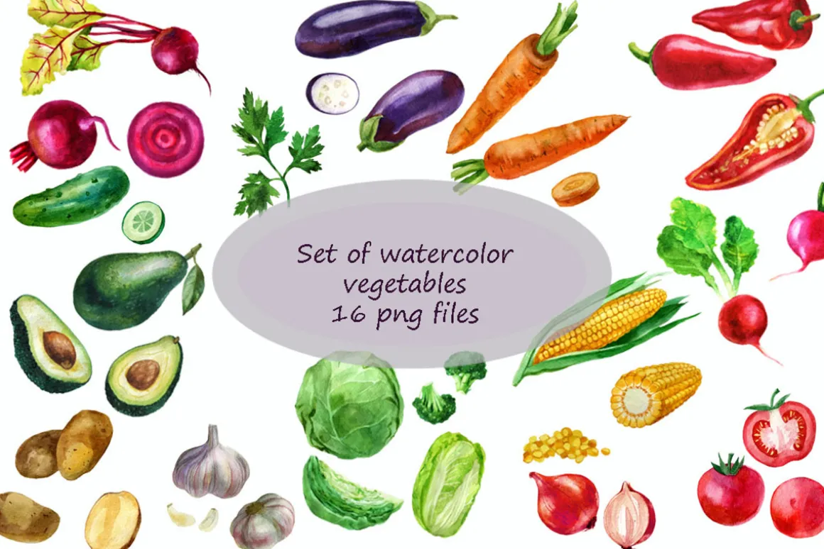 Berries, fruits, vegetables and nuts