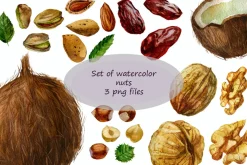 Berries, fruits, vegetables and nuts