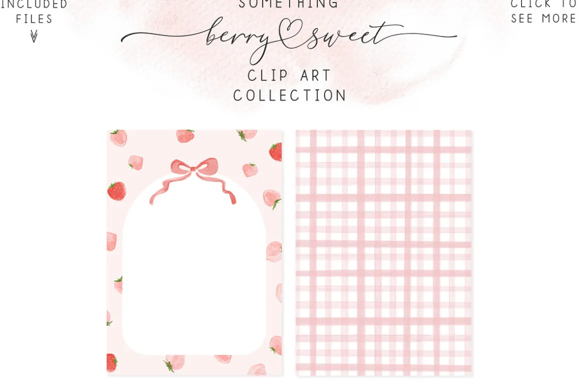 Berry Sweet Strawberry Fruit Clipart