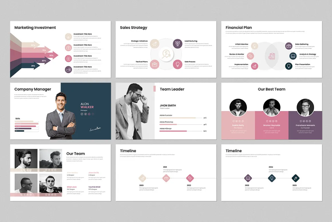 Best! Business Presentation Template
