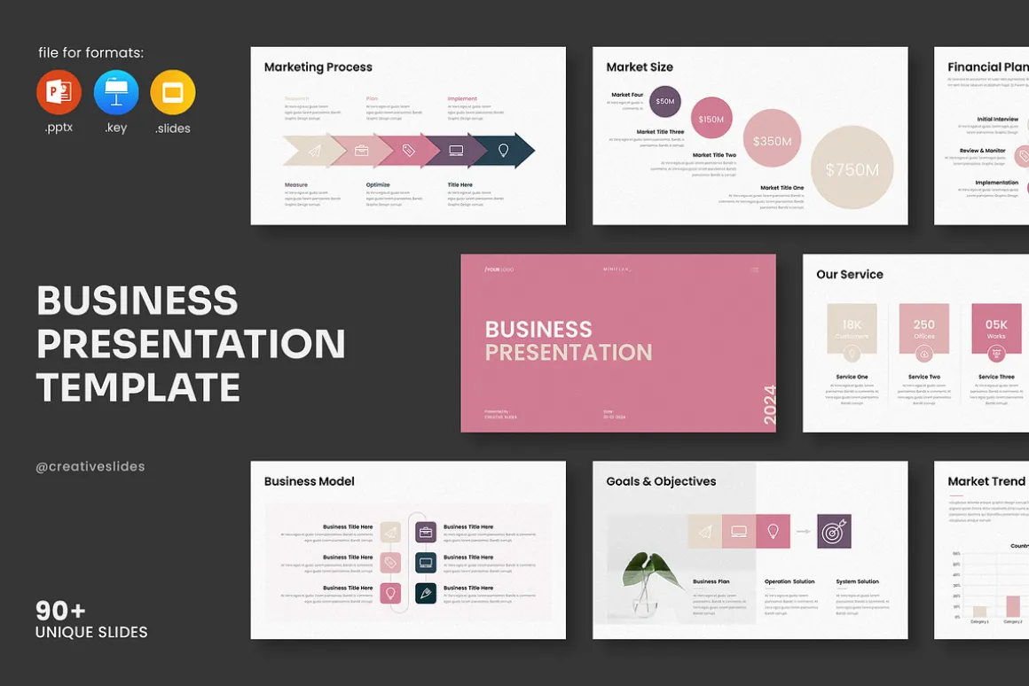 Best! Business Presentation Template