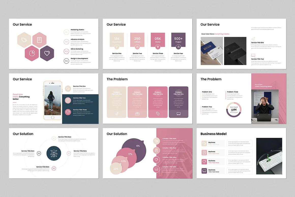 Best! Business Presentation Template