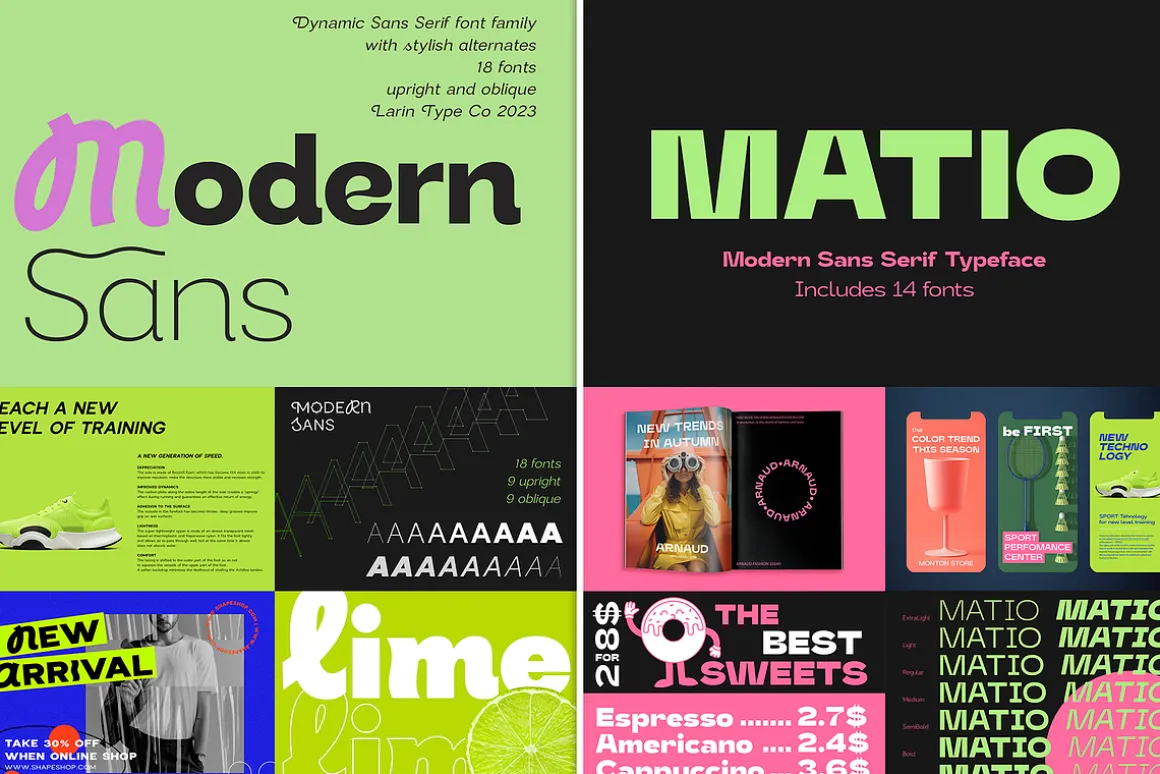 Bestseller Sans Serif Bundle
