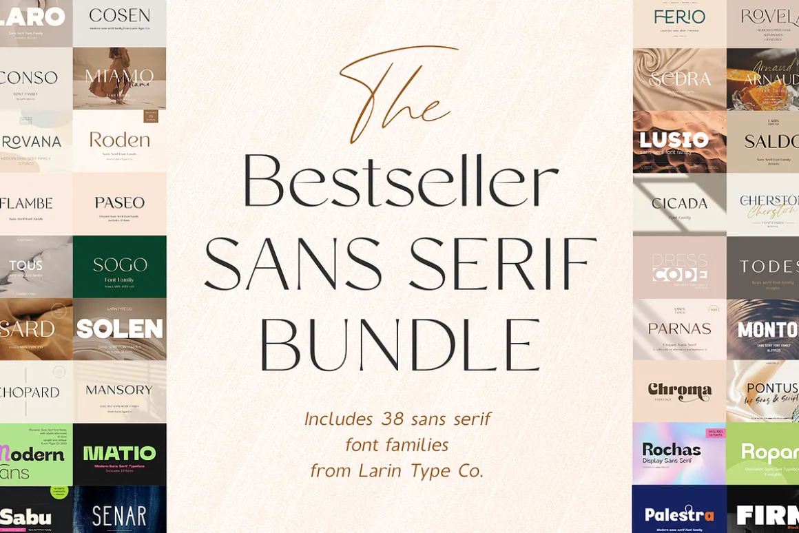 Bestseller Sans Serif Bundle