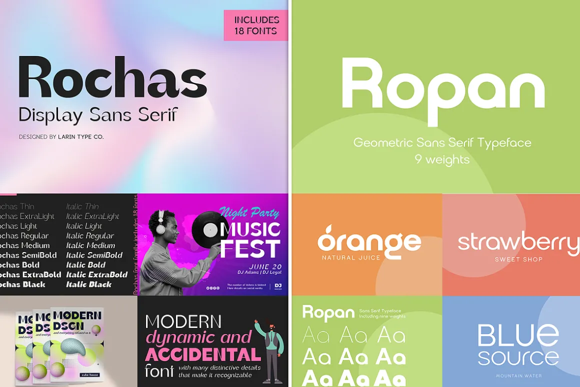 Bestseller Sans Serif Bundle