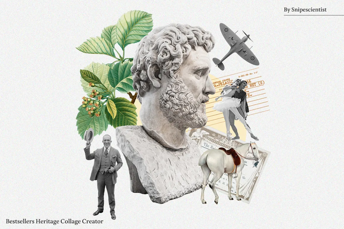 Bestsellers Heritage Collage Creator