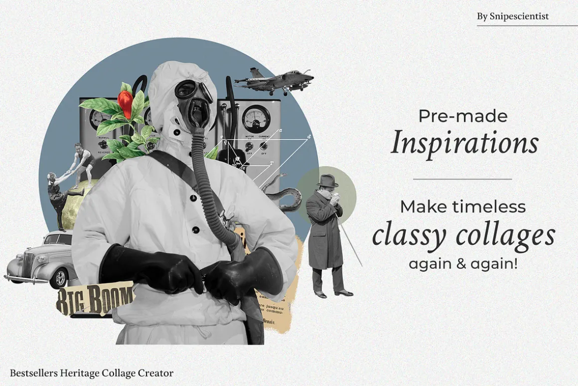 Bestsellers Heritage Collage Creator
