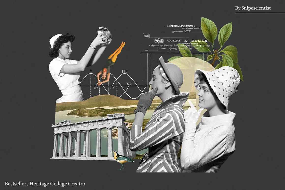 Bestsellers Heritage Collage Creator