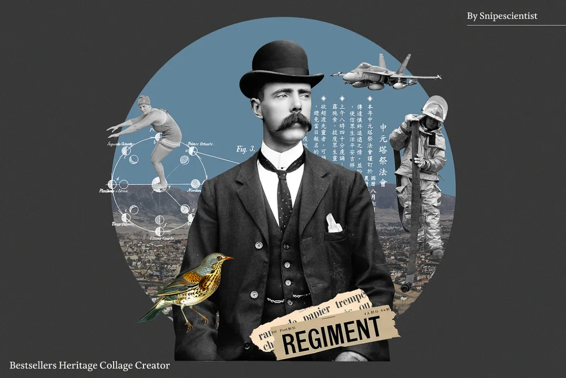 Bestsellers Heritage Collage Creator