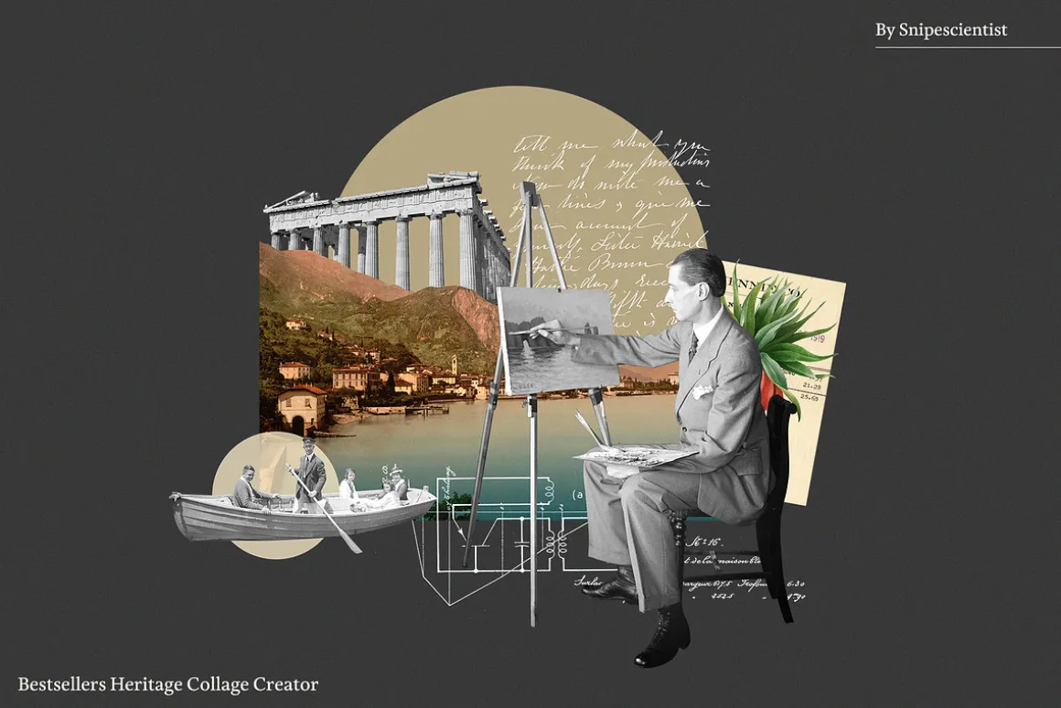 Bestsellers Heritage Collage Creator