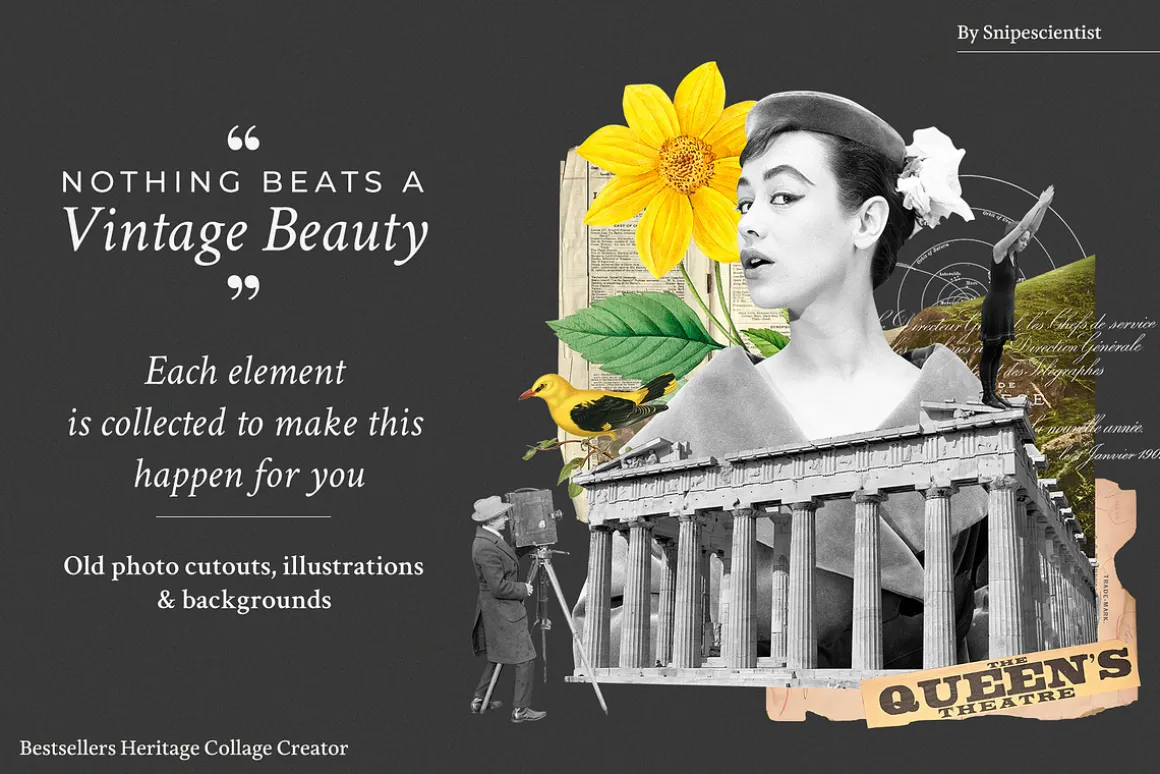 Bestsellers Heritage Collage Creator