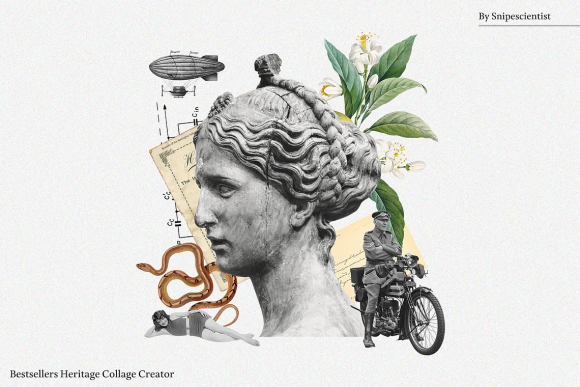 Bestsellers Heritage Collage Creator