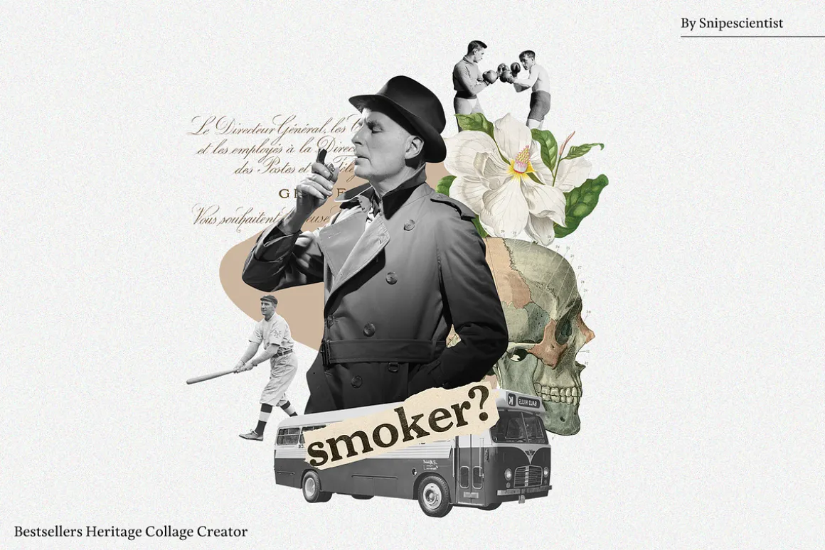 Bestsellers Heritage Collage Creator
