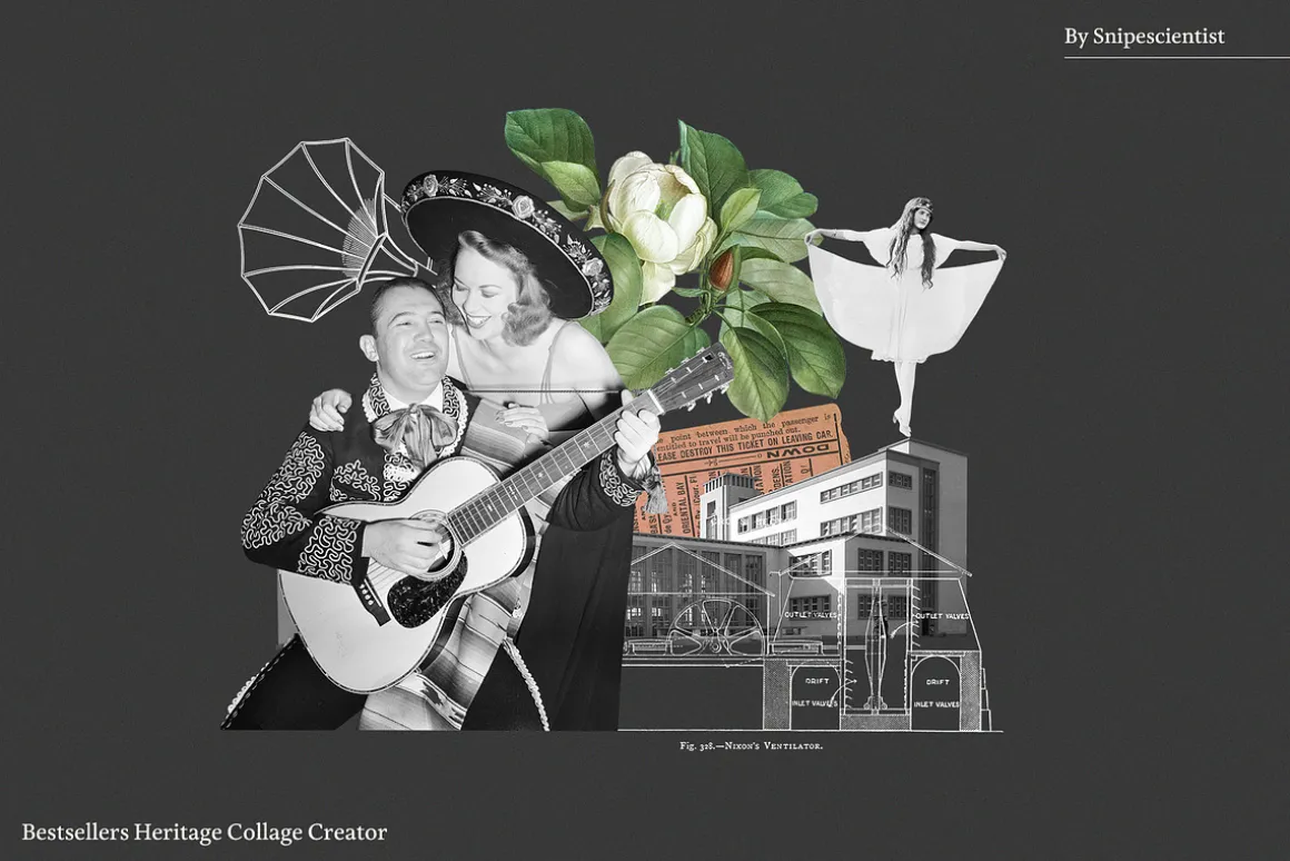 Bestsellers Heritage Collage Creator