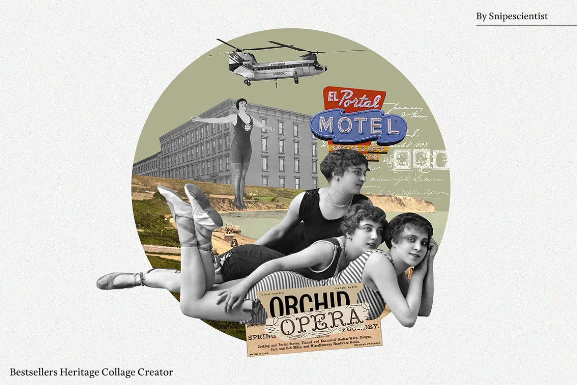 Bestsellers Heritage Collage Creator