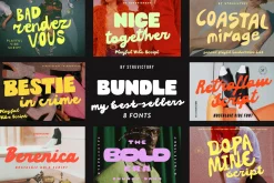 Best-sellers Vibe Fonts Bundle