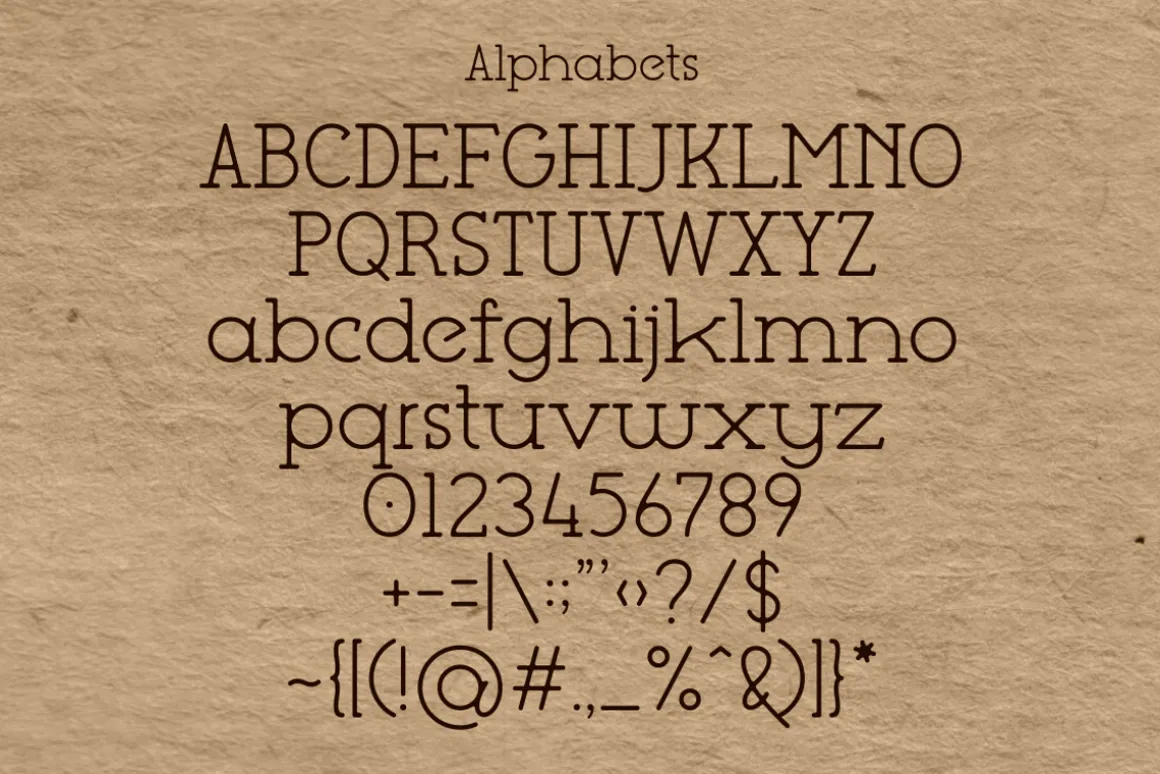 Be Type Reborn Lite Serif Font