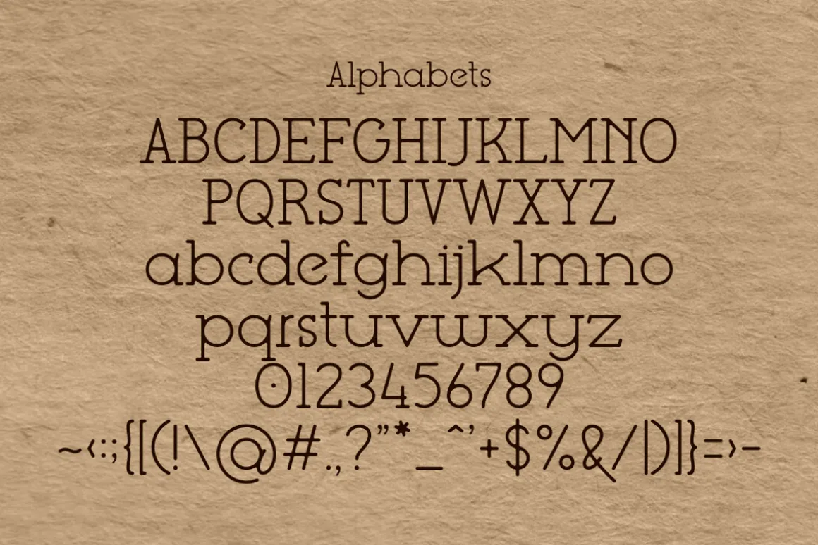 Be Type Reborn Lite Serif Font