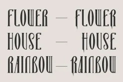 Bheihm Decorative Display Font