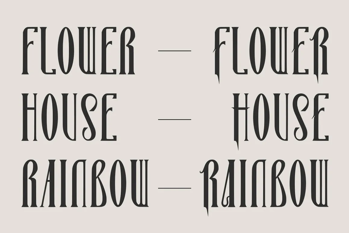 Bheihm Decorative Display Font