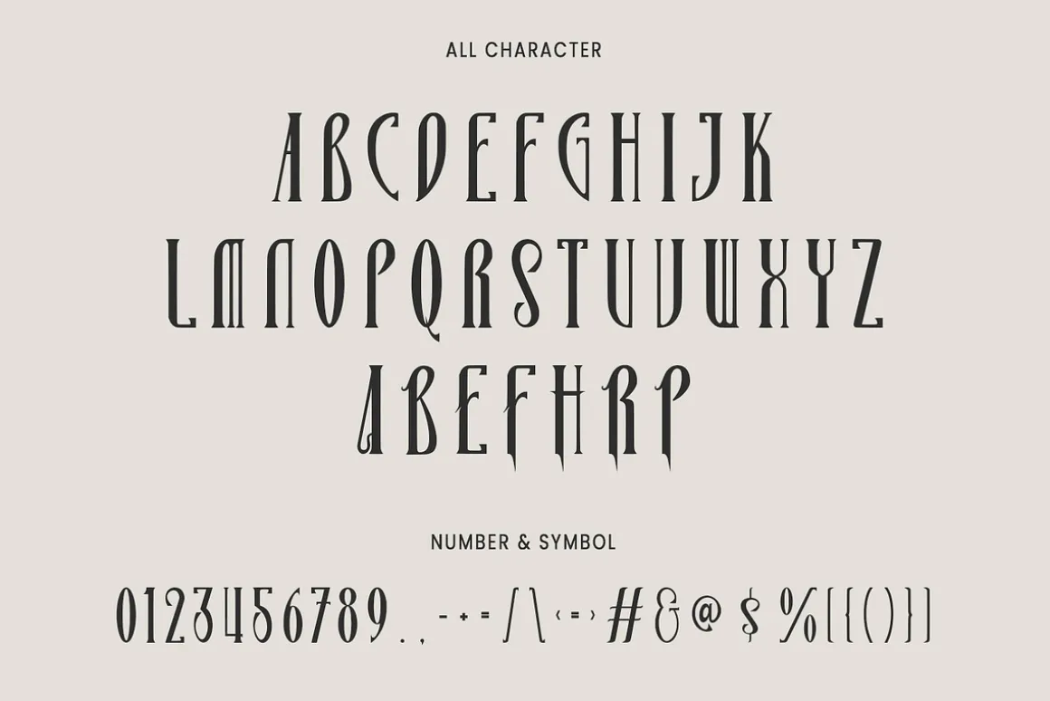 Bheihm Decorative Display Font