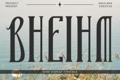 Bheihm Decorative Display Font