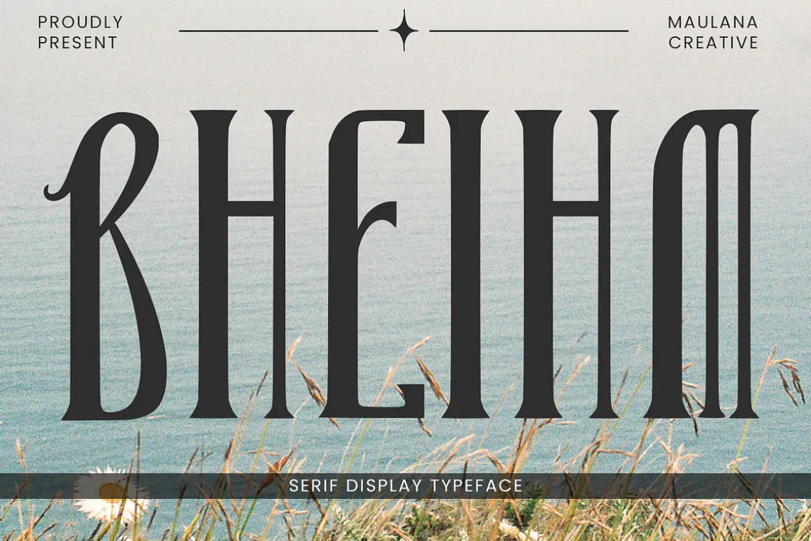 Bheihm Decorative Display Font