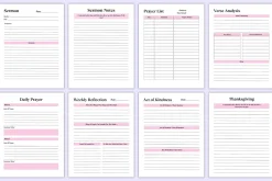 Bible Study & Devotional Journal Can