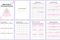 Bible Study & Devotional Journal Can