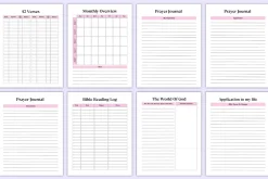 Bible Study & Devotional Journal Can