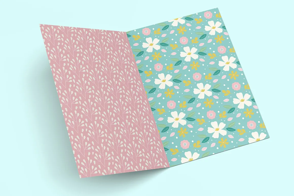 Bi-Fold Half Letter Brochure Mock-up